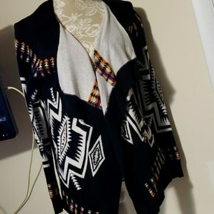 Freeway Aztec, boho, wester Cardigan. Size Medium